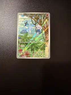 Meditite Illustration Rare SV07: Stellar Crown 153/142 NM RARE Pokemon Card - Image 1