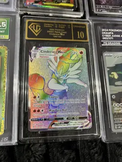 Pokemon TCG Graded Cards x 6 slab bundle job lot phantasmal mega dream sar ace - Image 5