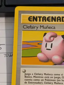 1999-2000 Spain Print Clefairy Doll 70/102 Base Set Spanish Pokemon Card - Image 3