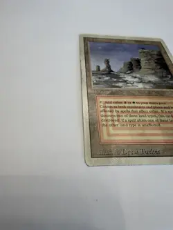 Plateau Revised Edition Regular Rare HP Magic The Gathering Mtg - Image 3