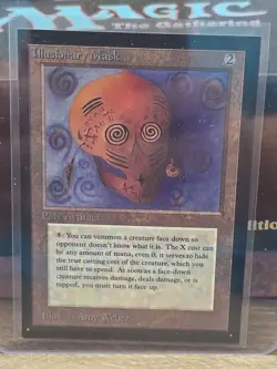 1993 ILLUSIONARY MASK Magic the Gathering Collector's Edition CE MTG Sharp - Image 1