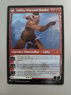 MTG Mila, Crafty Companion/Lukka, Wayward Bonder Myst Boost Strixhaven Reg Rare - Image 2