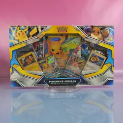 PIKACHU-GX & EVOLI-GX SPEZIAL KOLLEKTION POKEMON 2019 SUN & MOON GEN GERMAN 2 - Image 1
