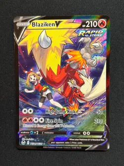 Blaziken V TG14/TG30 Silver Tempest Trainer Gallery Pokemon TCG - Image 1