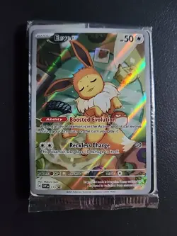 Eevee - SVP 173 - Sealed Prismatic Evolutions ETB Pokemon Black Star Promo - Image 1