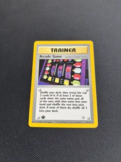 Pokemon Card 1st Edition Neo Genesis Arcade Game 83/111 Rare - Image 2