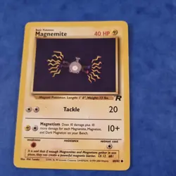 Magnemite 60/82 - Pokemon Card - Team Rocket set - WOTC 2000 - Image 1