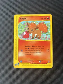 Pokemon Card Aquapolis E Series Vulpix 116/147 WOTC - Image 1