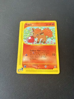 Pokemon Card Aquapolis E Series Vulpix 116/147 WOTC - Image 3