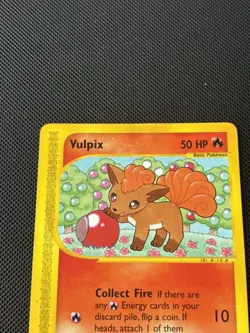 Pokemon Card Aquapolis E Series Vulpix 116/147 WOTC - Image 4