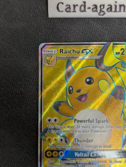 Pokemon TCG Raichu GX SM90 Black Star Promo Sun and Moon, NM Condition - Image 3