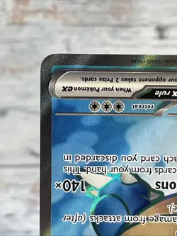 2023 Pokemon 184/165 Blastoise ex Scarlet & Violet 151 Full Art/Ultra Rare - Image 5
