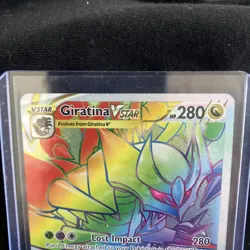 Pokemon TCG Giratina VSTAR 201/196 Secret Rainbow Rare, Lost Origin - Image 3