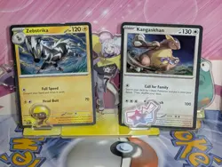 Zebstrika 201 & Kangaskhan 202 Cosmos Holo Svp Black Star Promo Pokemon Tcg Nm-M - Image 1
