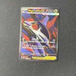 Pokemon TCG Mega Latias EX 163/132 Full Art Ultra Rare – Mega Evolutions – NM - Image 1