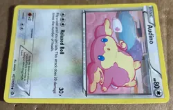 Pokemon TCG Audino RC17/RC25 Legendary Treasures: Radiant Collection Holo - Image 3