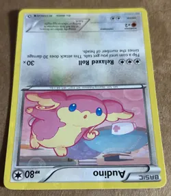 Pokemon TCG Audino RC17/RC25 Legendary Treasures: Radiant Collection Holo - Image 4