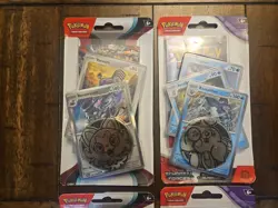 Pokemon TCG 4 Premium Blister Pack Lot - Obsidian Flames & Temporal Forces New - Image 2