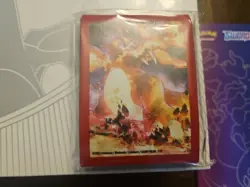 Pokemon TCG - Empty Charizard 2022 UPC With Charizard Playmat Coin Book Dice - Image 5