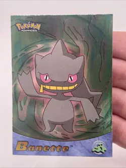 2003 topps Pokemon Advanced Holo Foil #17 Banette - Image 1