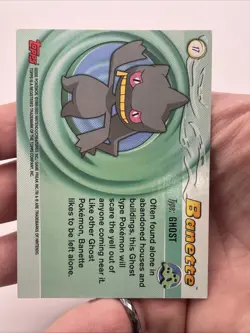 2003 topps Pokemon Advanced Holo Foil #17 Banette - Image 4