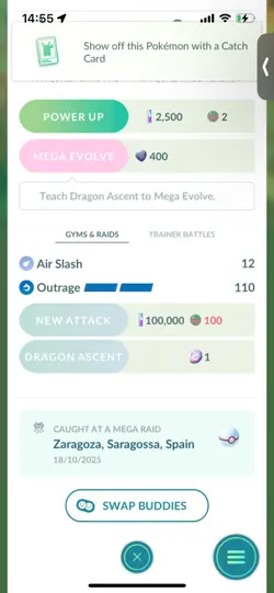 Pokemon Go Legendary Rayquaza ( Normal ) ( Reduced) - Image 2