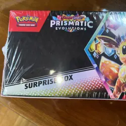 Pokemon Prismatic Evolutions Surprise Box And Booster Bundle Factory Sealed SAMS - Image 2