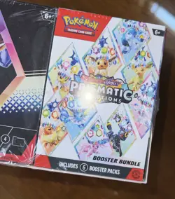 Pokemon Prismatic Evolutions Surprise Box And Booster Bundle Factory Sealed SAMS - Image 3