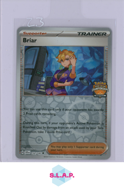 BRIAR POKEMON 132/142 2024 STELLAR CROWN ENGLISH - Image 1
