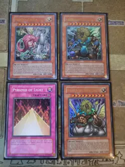 YUGIOH THEINEN THE GREAT SPHINX + ANDRO + TELEIA EP1 ULTRA + PYRAMID OF LIGHT - Image 1