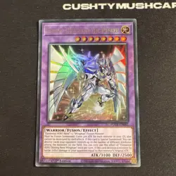 YUGIOH ELEMENTAL HERO SHINING NEOS WINGMAN ULTRA RARE POTE-EN041 1ST EDITION - Image 2