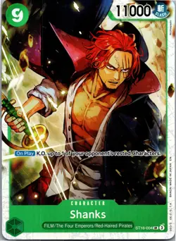 One Piece TCG • Shanks ST16-004 • Super Rare • ENG/NM - Image 1