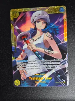 ONE PIECE - TRAFALGAR LAW - EB03-062 - SECRET RARE - ENG - EB03 - BRAND NEW - Image 1