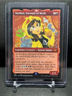 Vorthos, Steward of Myth - Showcase - MTG Magic 2022 Unfinity NM - Image 1