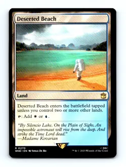 #270 2023 Doctor Who Deserted Beach Rare - Image 1