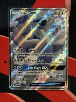 Pokemon - Lugia GX - 207/214 - SM-Lost Thunder - Heavy Play* - Image 1