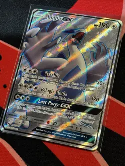 Pokemon - Lugia GX - 207/214 - SM-Lost Thunder - Heavy Play* - Image 3