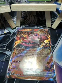 Pokemon Ambipom 107/094 Illustration Rare Phantasmal Flames + Battle Cage, SIR++ - Image 5