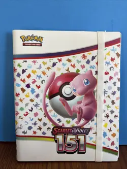 Pokemon TCG: Scarlet And Violet-151 Binder Collection Mew Binder Only -Brand New - Image 1