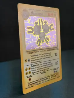 Pokemon Fossil Magneton Holo – Lightly Played LP – Original Vintage 11/62 - Image 3