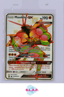 MASSKITO GX POKEMON SV68/SV94 2019 SUN & MOON HIDDEN FATES GERMAN - Image 1