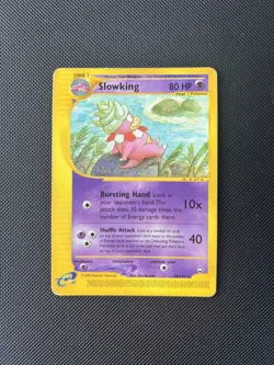 Pokemon Card Aquapolis E Series Slowking 34/147 WOTC Rare - Image 1
