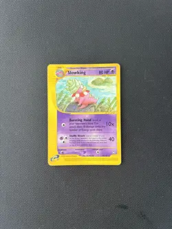 Pokemon Card Aquapolis E Series Slowking 34/147 WOTC Rare - Image 2