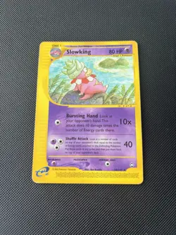 Pokemon Card Aquapolis E Series Slowking 34/147 WOTC Rare - Image 3