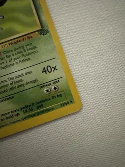 Pokemon Karte Vileplume Giflor Holo WOTC 15/64 Jungle Set Rare Vintage 1999 VG - Image 5