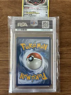 2017 POKEMON SUN & MOON SHINING LEGENDS #56 SHINING RAYQUAZA-HOLO PSA 9 - Image 2