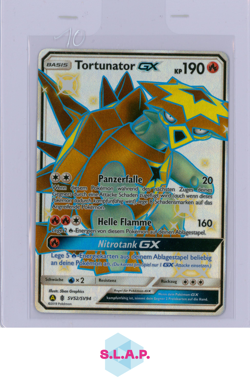 TORTUNATOR GX POKEMON SV52/SV94 2019 SUN & MOON HIDDEN FATES GERMAN - Image 1