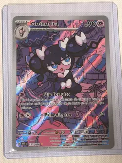 Gothorita Illustration Rare 125/086 White Flare Pokemon TCG (NM) Spanish - Image 1