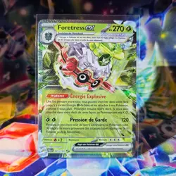 Carte Pokemon : Foretress EX 005/193 - PAL Evolutions a Paldea - RR - NEUF - FR - Image 2
