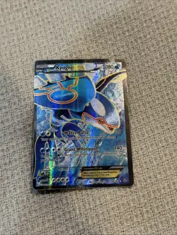 FULL ART Kyogre EX ULTRA RARE Pokemon TCG 148/160 XY Primal Clash - MP - Image 1
